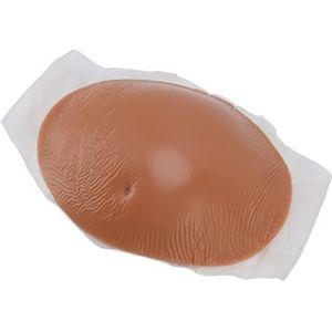 Okuyonic Nep Zwangerschap Buik, Siliconen Kunstmatige Zwangere Buik Rekwisieten Elastisch Ademend voor Podium Prestaties voor Cosplay (7-8 Maanden) Kleding voor zwangere vrouwen