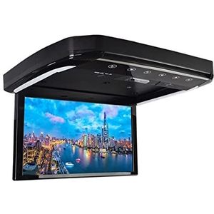 Draagbare dvd-speler voor videospelers op hoofdsteunen in auto's 13.3 Inch Auto Plafond Monitor 1080P Draagbare Multimedia Videospelers HD Lcd-scherm Auto Dak Mount Display Out HDMI met HD-roterend sc