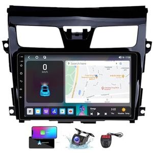 Android 13 QLED Autoradio voor Nissan Teana J33 2013-2015 - Ingebouwde DSP/Carplay/Android Auto - Camera + DVR - 10 inch 2 Din - Stuurbediening - FM AM RDS DAB Radio - BT 5.0(NF-3)