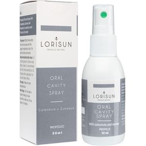 Lorisun Propolis met Calendula Keelspray | Propolis Spray | Voor keelpijn en Mondontsteking | Antibacterieel | Natuurlijke Ontstekingsremmer | 50ml