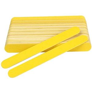 Nagelvijl, Nagel Buffer, 200 stuks dubbelzijdig houten nagelvijl geel schuren nagelbufferblok 180/240(Pink)