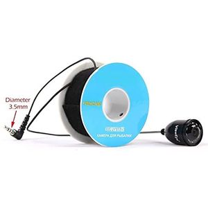 Visserijcamera, Single Underwater visserijcamera accessoires for 3,5/4,3 inch viszoeker 8 IR Infraroodlamp DC 5V 1 5m / 25m-kabel,Onderwaterviscamera(NO IR OFF-15M)