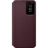 Samsung Smart Clear View Cover (EE) Burgundy EF-ZS906CEEGEE voor Galaxy S22+ S906