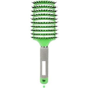 Haar Hoofdhuid Massage Kam Haren Nylon Haarborstel Nat Krullend Ontwarren Antistatische Haar Borstel Voor Salon Kappers Styling Tools (A7)