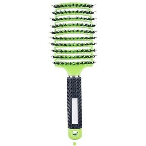 My Sensory Space Ontwarrende Haarborstel, Anti-Tangle Haarborstel, Magische Borstel Ontklitter, Gebogen en Geventileerde Ontklitterborstel, Detangler Haren Nylon Haarborstel, Ontwarrende Borstel voor