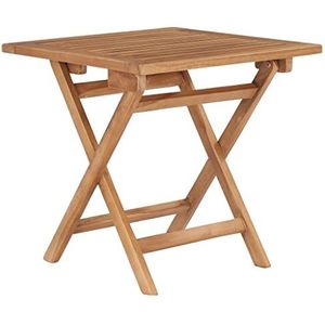 DIGBYS Opvouwbare Tuintafel 45x45x45 cm Massief Teakhout