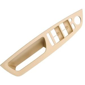 Auto interieurdeurgrepen Voor BMW X5 X6 E70 E71 E72 2007-2013 Interieur Linker Rechter Deurgreep Binnenbekleding Paneel Trim(LHD BEIGE)