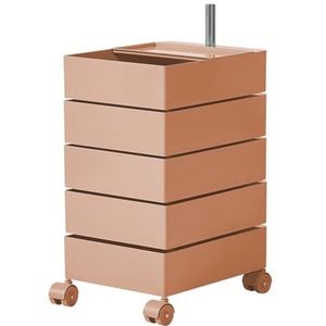 Salonstation for haarstylist, mobiele vlechttatoegering-make-upwagen, rollend opslagstation esthetische voorraadhouder, for thuis keuken badkamer wasruimte kantoorwinkel(Color5,32x42x71cm)