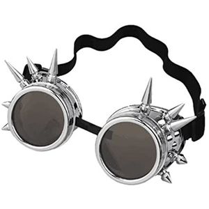 Goth bril bezaaid steampunk bril cosplay prop (kleur: #3, maat: 1 stuks)