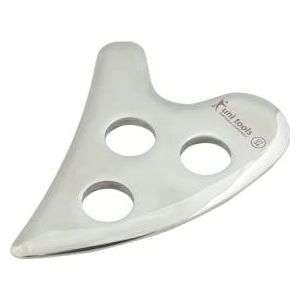 RVS Gua Sha Natuurlijke Therapie Zachte Weefselmassage Acupunctuur Tool UT4