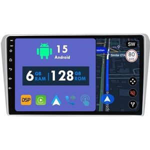 RoverOne Autoradio GPS voor Toyota Avensis T25 2 II 2002-2008 Carplay Android Auto Stereo Hoofdeenheid Bluetooth WiFi Radio Speler Sat Navigatie