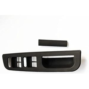 Binnendeur Trekgrepen Auto-interieur Zwart Of Perzik Hout Kleur Deurklink Lifter Schakelaar Beugel Base Caps Voor VW Voor Passat B5 3B1867171 E 3B0867175(Black Color)