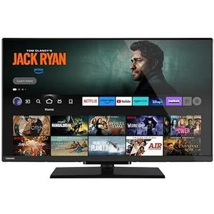 Toshiba Smart Fire TV 24 inch HD Ready 24WF3F63DAR 24 inch met geïntegreerde Alexa, LED-TV compatibel met Alexa, DVB-T2, LED-technologie, HDR, HDMI 2.1, Dolby Audio