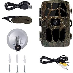 Wilde dierencamera PR700 Jachtcamera Wildlife Camera Night Vision Motion Activated Trail Camera Trigger Scouting for Tuin Home Outdoor Scene Verkenning, beveiliging van het huis(H982)