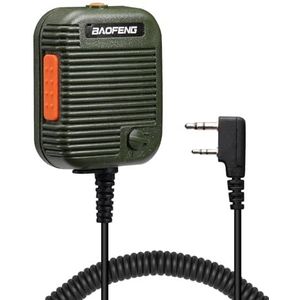 BAOFENG Tactische Speaker Mic Microfoon voor Handheld Ham Radio Twee Manier Radio UV-25 UV-5R 5RM BF-F8HP