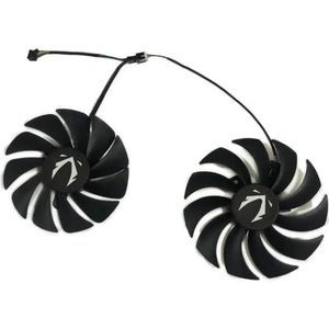 2 stuks GA92S2U GAA8S2U, GPU-koeler, videokaartventilator, voor ZOTAC voor GAMING voor RTX 3070 voor Twin voor Edge OC Wit, voor 3060 Ti AMP LHR