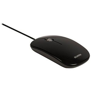 Sweex Ultra Slim USB 1000 dpi Optische Muis - Zwart