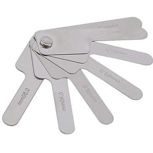 1Pc Zilver Tandheelkundige Orthodontische Interproximale Emaille Reductie Rvs Ipr Gauge Heerser 0.1-0.5 Mm, Metrische en Imperiale Meetinstrument, Persoonlijke Orthodontische Leveringen, Gezondheid en