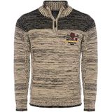 CARISMA Trui  beige / grijs / oranje / bloedrood