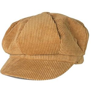 KUYOU Winter Gatsby Newsboy Baret Pet, Kameel, One Size