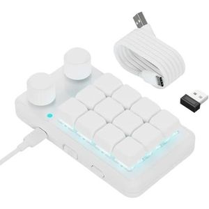 STBQHG Het programmeerbare Toetsenbord van het 12 Zeer belangrijke Mechanische Gokken met RGBs-Backlights en Twee Knoppen & USB C