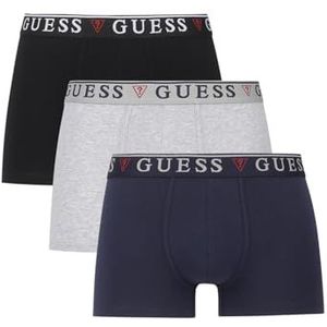 GUESS Set van 3 boxershorts U97G01 KCD31 FB4O, Meerkleurig, XL