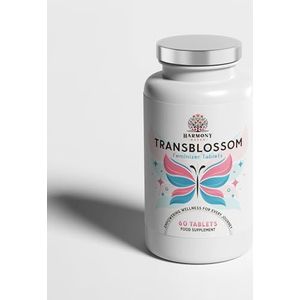 TransBlossom Hormoon MTF Feminizer Pillen Empowering Wellness voor Elke Reis 60 Tabletten, transformeren Pillen, Ladyboy