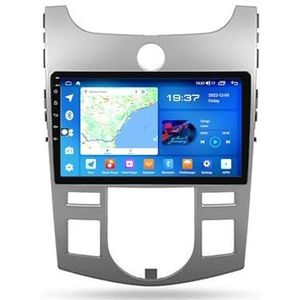 Android 11 Dubbel Din Auto Stereo Head unit Voor KIA Forte Cerato 2008-2013 9 Inch Touchscreen Bluetooth Auto Stereo met USB Ondersteuning Spiegel Link/SWC Reverse Camera(B A500S 4G+WIFI 8-Core 4G 64G