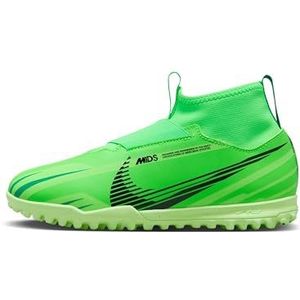 Nike Jr Zoom Superfly 9 Acad MDS Tf voetbalschoen voor kinderen, uniseks, Green Strike Black Stadium Green, 36 EU