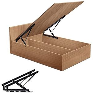 KRXSOBNV, 2 Stuks Gas Shock Strut Lente Zware Bed Risers, Bed Kast Deksel Organizer, Opklapbed Hefmechanisme,Pneumatische bedlift beugel(900mm)