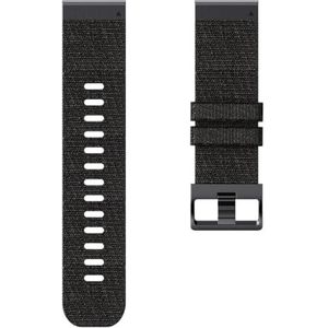 22 26 mm fit for Garmin Fenix7xpro snelsluiting nylon band geschikt for Fenix5/5X/5XPlus/6/6X/6XPro/7/7X/3/3HR horlogeband Tactix7 armband (Color : Black, Size : Forerunner 935 945)