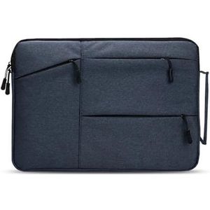 DAOFEUK 15,6 inch laptop messenger draagtas hoes voor geschikt voor alle modellen van computers 15,6 inch computer aktetas voor vrouwen mannen (blauw, 14 inch (38 x 26 x 2 cm)