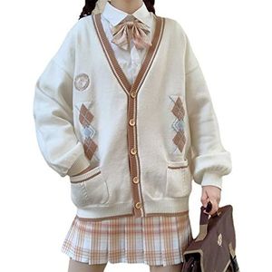 Herfst En Winter Dames Vest Trui, Japan JK Uniform V Stropdas School Badge Zak Knop Vest Trui, Kawaii Meisje Schooluniform Cosplay Trui