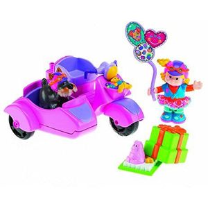 Fisher-Price - L9077 – Speelgoed voor kleine kinderen – Little People – Luxe fantasie – Sarah Lynn en zijn scooter