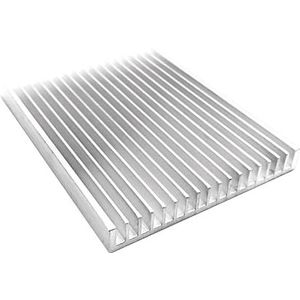 FULIMEI 75x10x100/150/200mm Aluminium Koellichaam Radiator Heatsink IC LED-koeling, elektronische koeler, chipset Warmteafvoer(AL75X10-500MM)