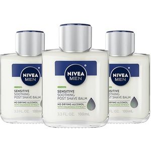 Nivea Men Nivea Men Sensitive After Shave Balsem - kalmeert en hydrateert de huid na het scheren - 3.3 fl. Fles (verpakking van 3)