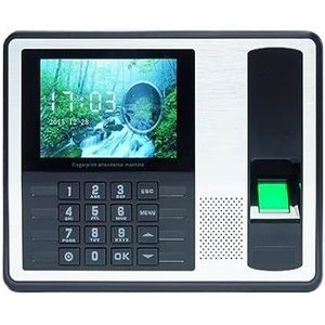 Inklokken in Machine, TCP IP biometrische vingerafdruk aanwezigheidsklokrecorder werknemer digitale elektronische stemlezer Kantoorponsklok