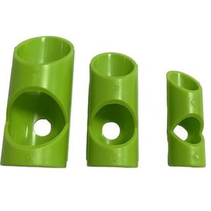 3Pcs Foam Pijp Isolatie Snijden Gids Schuim Pijp Cutter Tool Drie Buis Isolatie Snijden Armat