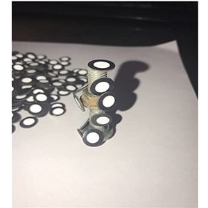 3D-scanner 300 Pcs 3D Scan Positionering Doelen Magnetische Markering Punten Gauge Punten Hoge Reflecterende 6 Mm 10 Mm 300 Dots for Plaatwerk Onderdelen Binnenmarkeringspunt Meetpunt Marker(1000pcs)