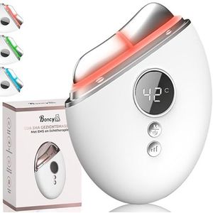 Boncy - Premium Huidverjongingsapparaat - Infraroodtherapie - Gezichtsmassage & Nekmassage Apparaat