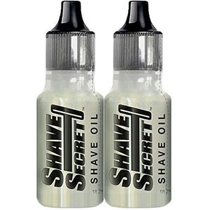 SHAVE SECRET SHAVING OIL- THE BEST SHAVE EVER! 18.75ML(2 Pack) by Shave Secret**G