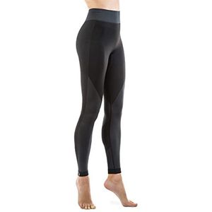 Relaxsan Sport 8050 (Zwart/Grijs, XS) Sport compressielegging uniseks heren dames