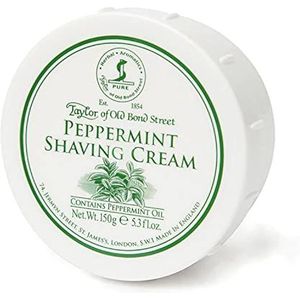 TAYLOR OF OLD BOND STREET Scheercrème pepermunt, 150 g