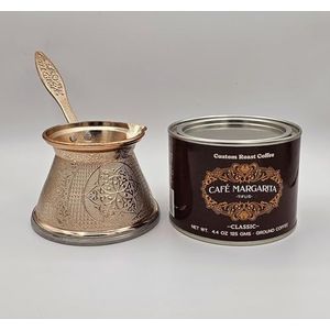 Versgemalen Turkse Koffie Margarita 2 x 125 gram