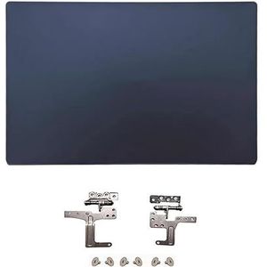 Achter LCD achterkant bovencover cover + scherm scharnieren compatibel met ASUS E510 E510M E510MA L510 L510M L510MA laptop