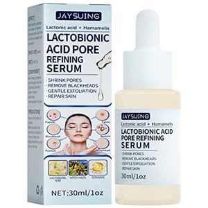 5 Jong Lactobionzuur | Voedende Lactobionzuurraffinage - 30 ml Instant Lactobionzuur Gezicht Krimpen Poriën Olie Porie Instant Perfection Actieve Huid Delr