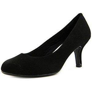Easy Street Passion Womens Jurk Pumps-9 Zwart Suede