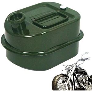 Benzinekan - Vergrote olie-uitlaat jerrycan - brandstoftank, stalen brandstofkan, brandstoffen kan, benzinebus voor benzine, auto's, vrachtwagens, uitrusting