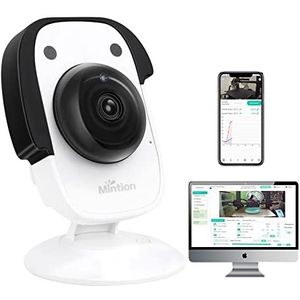 Mintion Beagle-camera C1 voor 3D-printers, 1080P, plug-and-play met bewaking en bedien 3D-printer op afstand, wifi-verbinding, ondersteuning PC/APP, 360° draaien