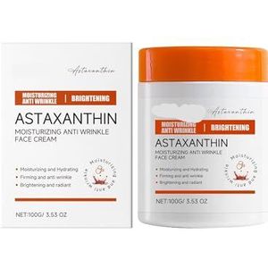 Astaxanthine Gezichtscrème - Diepe Hydratatie, Voeding En Verzorging Van De Huidbarrière, Vermindert Fijne Lijntjes, Herstelt Uitstraling(2PCs)